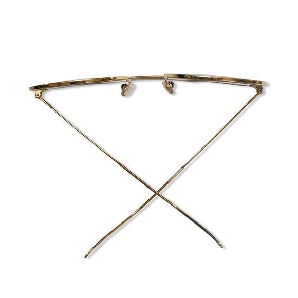 Illesteva sunglasses Mykonos II in Gold & Silver aviators Revolve - Picture 6 of 12